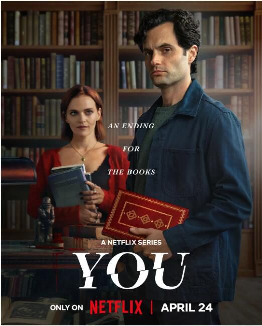 2025美劇 你 第五季/安眠書店/安眠書店最終季 佩恩·巴傑利 英語中字 盒裝2碟