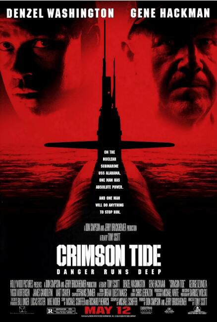 1995高分英國電影 紅潮風暴/赤色風暴/Crimson Tide 丹澤爾·華盛頓 英語中字 盒裝1碟 1995高分英國電影 紅潮風暴/赤色風暴/Crimson Tide 丹澤爾·華盛頓 英語中字 盒裝1碟