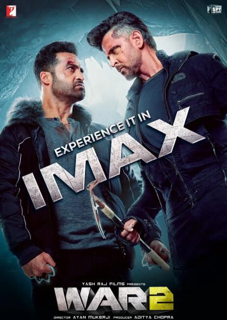 2025印度電影《寶萊塢雙雄之戰2》赫里尼克·羅斯漢 印地語中字 盒裝1碟