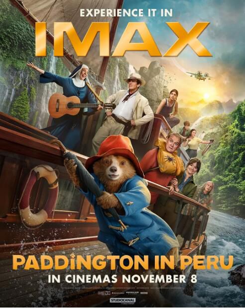 2024高分英國電影《帕丁頓熊3：秘魯大冒險/Paddington in Peru》國英語中字 盒裝1碟