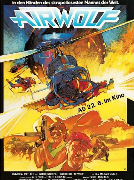 1984動作電影【 飛狼 Airwolf/霹靂天狼/飛狼突擊隊】【英語無字幕】清晰盒裝1碟 1984動作電影【 飛狼 Airwolf/霹靂天狼/飛狼突擊隊】【英語無字幕】清晰盒裝1碟