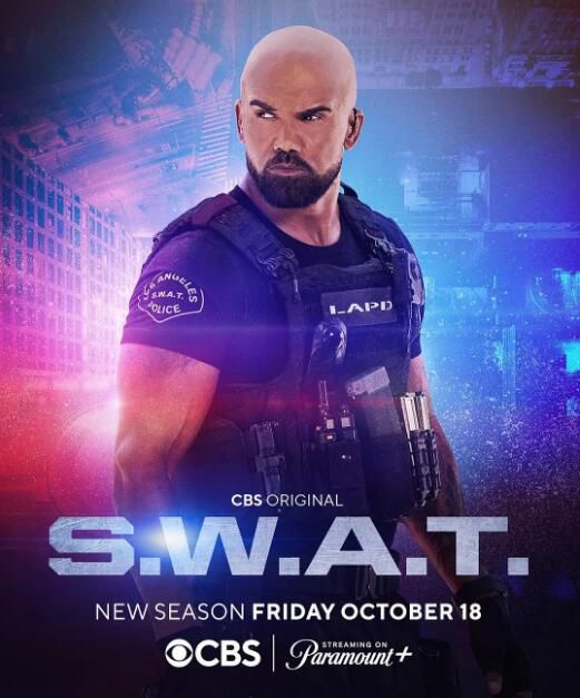 2024美劇 反恐特警組/特警組/反恐特警隊/S.W.A.T. 第八季 英語中字 盒裝4碟