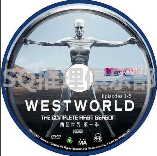新美國科幻犯罪劇DVD:西部世界/西方極樂園 1-4季 10碟 新美國科幻犯罪劇DVD:西部世界/西方極樂園 1-4季 10碟