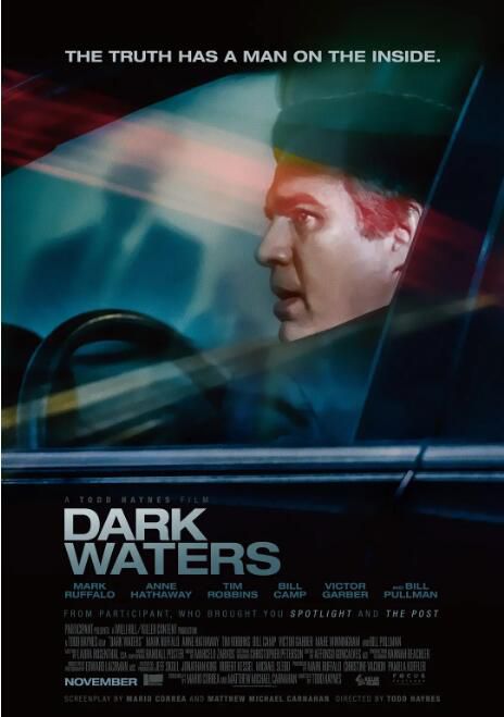 2019高分美國電影《黑水/Dark Waters/黑水風暴/追擊黑水真相》馬克·魯法洛 英語中英雙字 盒裝1碟