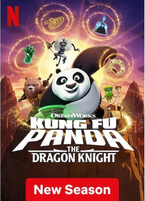 2023美國動畫《功夫熊貓:神龍騎士 第三季》英語中字 2碟 2023美國動畫《功夫熊貓:神龍騎士 第三季》英語中字 2碟