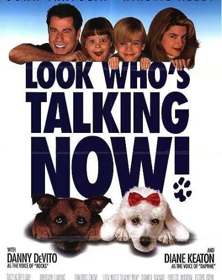 電影【看誰正在說話 Look Who's Talking Now (1993)】DVD【英語中字】