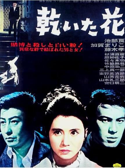 1964年經典犯罪驚悚片DVD：蒼白的花/幹花【池部良/加賀麻裏子】