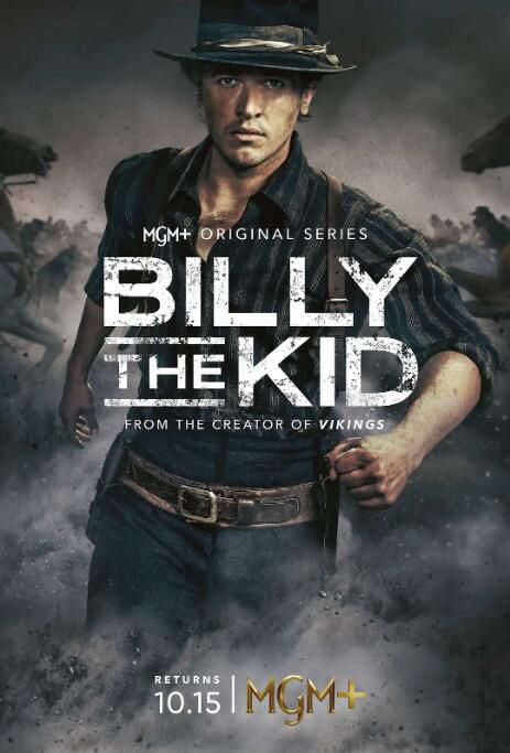 2023高分美劇 比利小子/Billy the Kid 第2-3季 湯姆·布萊斯 英語中字 盒裝4碟