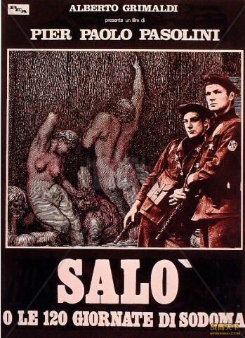 1975意大利電影 索多瑪120天/薩羅 二戰/集中營/ DVD