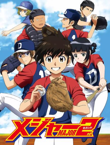動畫　2018十月新番 棒球大聯盟2ND 全新一季25話 +OVA向著夢的瞬間 2碟