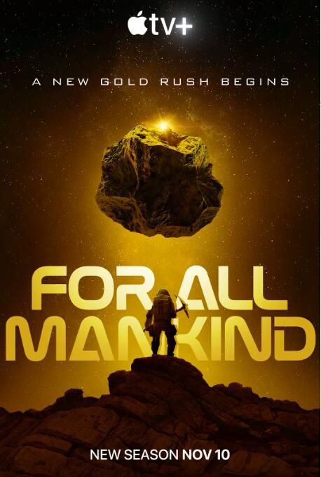 2023美劇《為全人類/For All Mankind 第四季》喬爾·金納曼 英語中字 盒裝3碟
