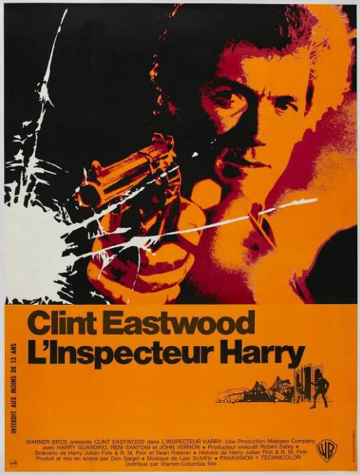 1971美國高分動作電影 《骯臟的哈里/辣手神探奪命槍》克林特·伊斯特伍德 英語中英雙字