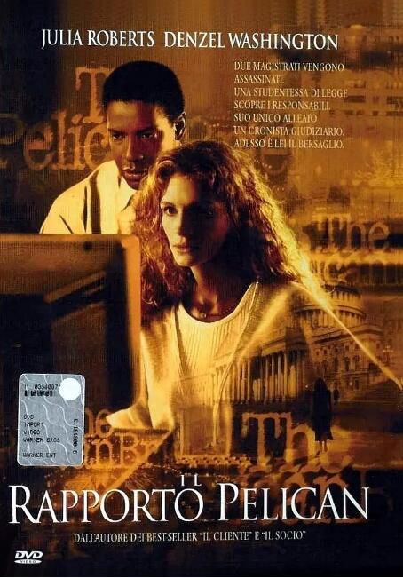 1993美國電影 塘鵝暗殺令/絕對機密/The Pelican Brief 英語中字 盒裝1碟 1993美國電影 塘鵝暗殺令/絕對機密/The Pelican Brief 英語中字 盒裝1碟
