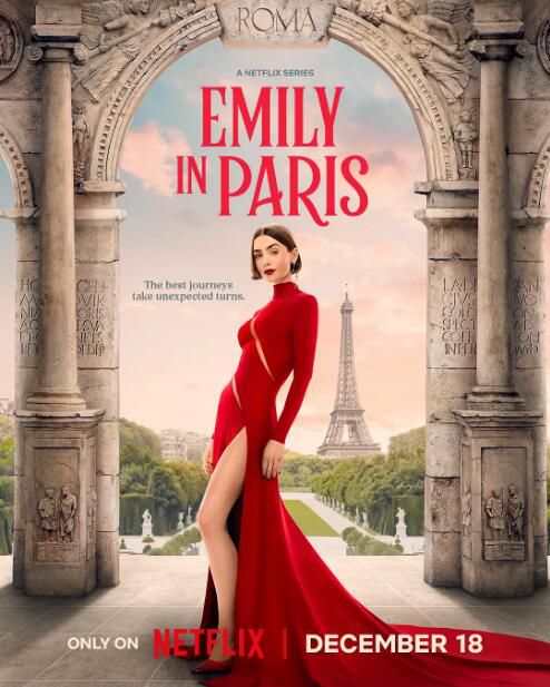 2025美劇 艾蜜莉在巴黎/艾米麗在巴黎/Emily in Paris 第五季 莉莉·柯林斯 英語中字 盒裝2碟