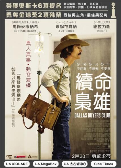 2013高分傳記《續命梟雄/達拉斯買家俱樂部/藥命俱樂部》馬修·麥康納.高清中英雙字 2013高分傳記《續命梟雄/達拉斯買家俱樂部/藥命俱樂部》馬修·麥康納.高清中英雙字