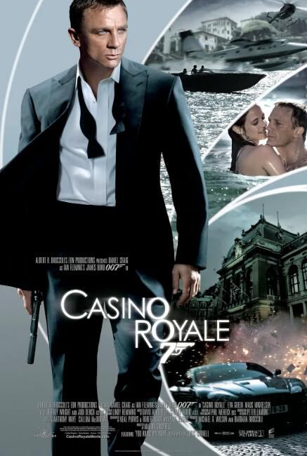 2006高分歐美電影 007：大戰皇家賭場/007首部曲：皇家夜總會 丹尼爾·克雷格 英語中字 盒裝1碟