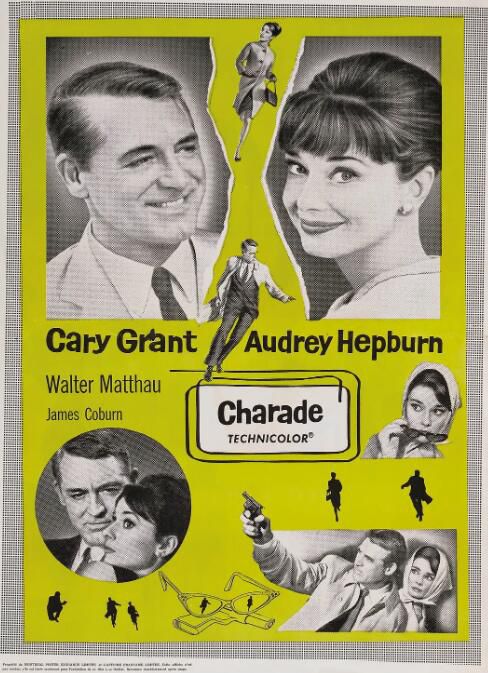 1963美國電影 謎中謎/花都奇遇結良緣/Charade 奧黛麗·赫本 英語中字 盒裝1碟 1963美國電影 謎中謎/花都奇遇結良緣/Charade 奧黛麗·赫本 英語中字 盒裝1碟