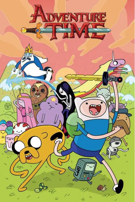 2010高分美國動畫 探險活寶/Adventure Time with Finn and Jake 第1-10季 英語中字 盒裝19碟