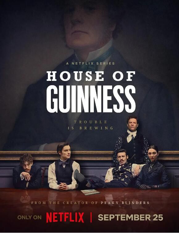 2025英劇《健力士王朝/吉尼斯家族/House of Guinness》安東尼·鮑伊 英語中字 盒裝2碟