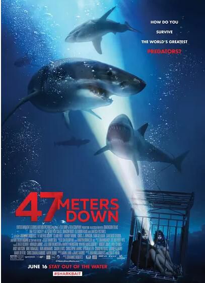 深海逃生 47/深海鯊機/鯊海47米　2017英國最新驚悚電影 高清D9