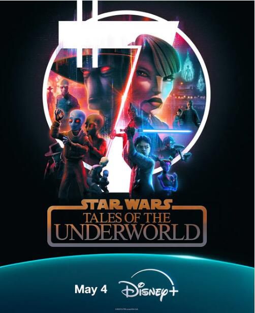 2025美國動畫《星球大戰：黑市傳說/星球大戰：黑道傳奇》英語中字 盒裝1碟