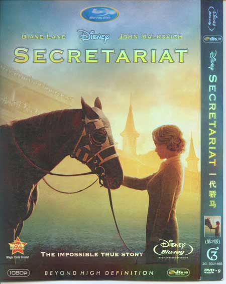 2010美國高分電影 一代驕馬 賽馬傳奇 戴安·琳恩 英語中字 盒裝1碟