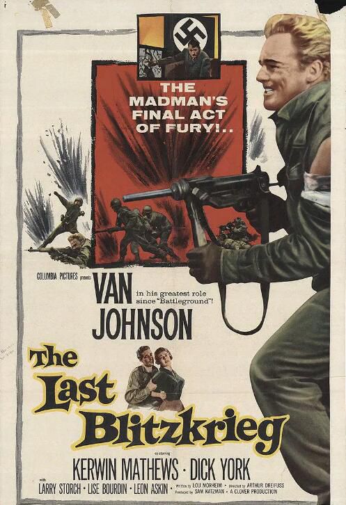 1959美國電影 最後閃電戰/The Last Blitzkrieg 二戰/叢林戰/山之戰/美德戰 DVD 1959美國電影 最後閃電戰/The Last Blitzkrieg 二戰/叢林戰/山之戰/美德戰 DVD