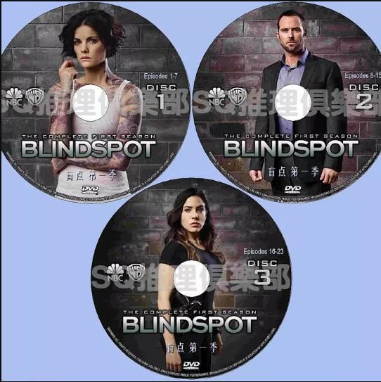 新美國犯罪劇DVD：盲點 1-5季 Blindspot 14碟