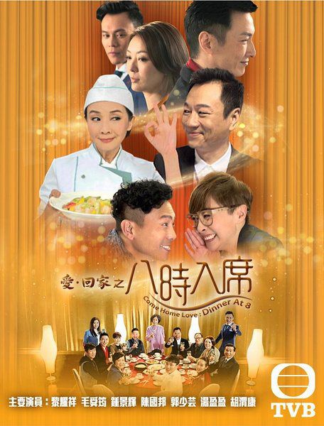 2016高分港劇 愛回家之八時入席 毛舜筠/黎耀祥 國語中字 盒裝25碟
