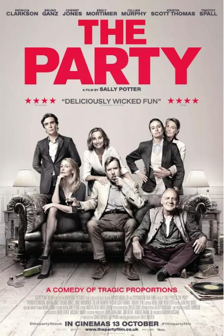 2017高分英國電影 酒會/聚會/失控派對 基里安·墨菲 英語中字 盒裝1碟