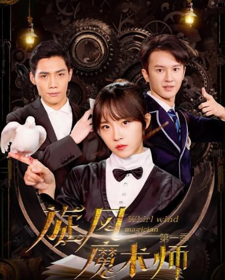 2021大陸劇【旋風魔術師 第1+2季共24集】【國語中字】清晰4碟完整版