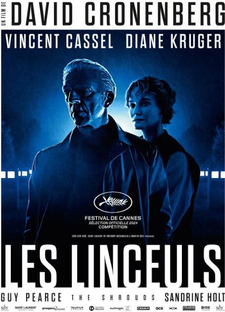 2024法國電影 裹屍布 The Shrouds/Les Linceuls 英語中字 盒裝1碟