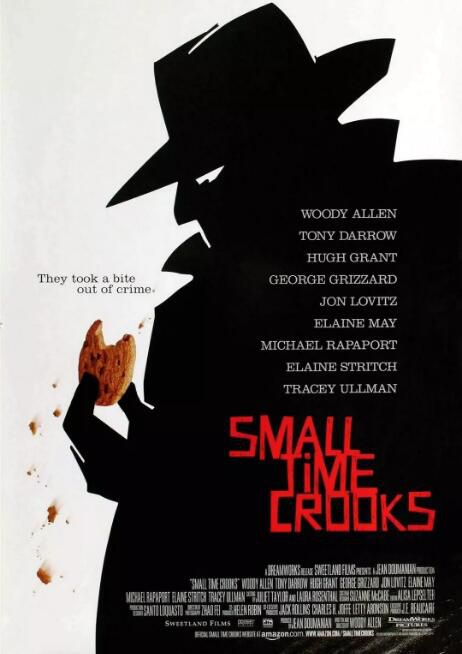 2000高分美國電影 業余小偷/貧賤夫妻百事吉/Small Time Crooks 伍迪·艾倫 英語中字 盒裝1碟