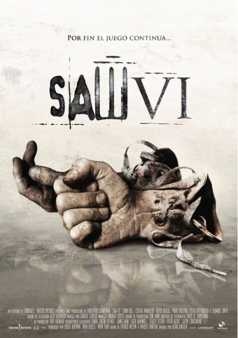 2009美國恐怖電影 電鋸驚魂6/奪魂鋸6/Saw VI/恐懼鬥室6萬罰朝中 英語中字 盒裝1碟