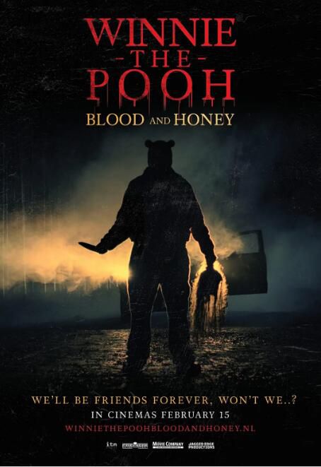 2023英國恐怖電影《小熊維尼:血染蜂蜜/Winnie the Pooh: Blood and Honey》英語中英雙字 盒裝1碟 2023英國恐怖電影《小熊維尼:血染蜂蜜/Winnie the Pooh: Blood and Honey》英語中英雙字 盒裝1碟