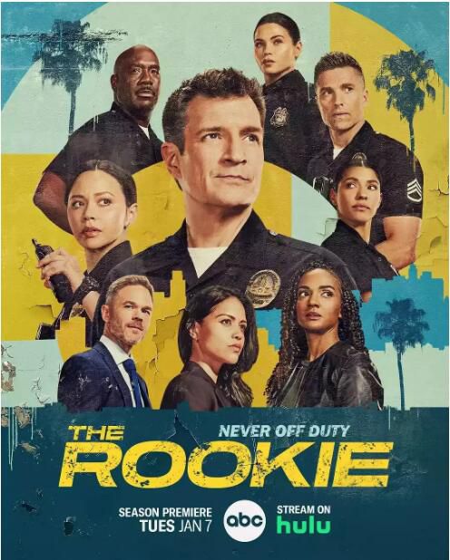 2025高分美劇 菜鳥老警/The Rookie 第七季 內森·菲利安 英語中字 盒裝3碟