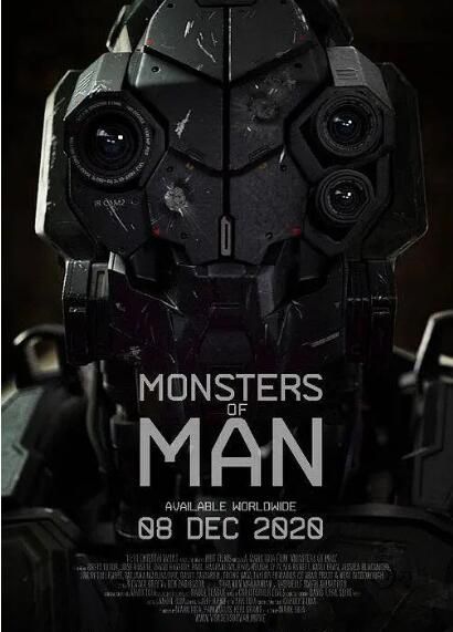 2020美國科幻電影《人造怪物》尼爾·麥克唐納.英語中英雙字
