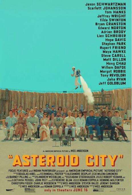2023美國電影《小行星城/小行星都市》詹森·舒瓦茲曼 英語中英雙字 盒裝1碟