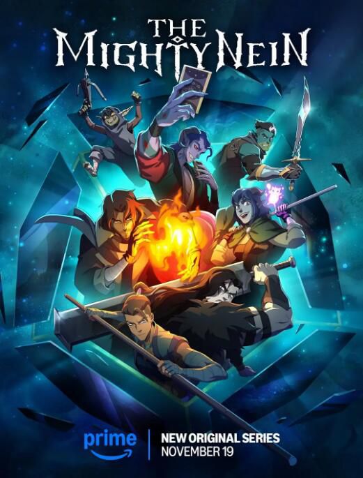 2025高分美劇 強大九人/The Mighty Nein/魔域九魂 艾什莉·約翰遜 英語中字 盒裝2碟