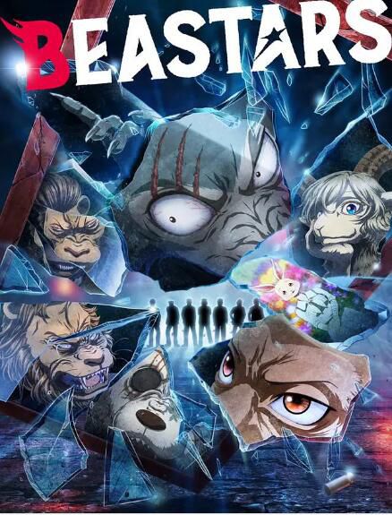 2021四月新番 動物狂想曲第二季/ BEASTARS 第2期 DVD　2碟