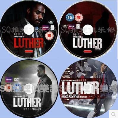 英國BBC推理劇DVD：路德 第1-4季 Luther 全集 4碟