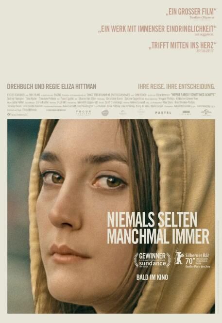 2020高分美國電影《從不，很少，有時，總是》茜德尼·弗拉尼根 英語中英雙字 盒裝1碟