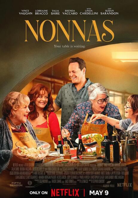 2025美國電影《母愛食堂/吃到姥姥家/Nonnas》文斯·沃恩 英語中字 盒裝1碟