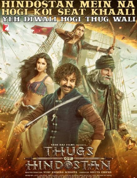 2018電影 印度暴徒 Thugs of Hindostan 高清盒裝DVD