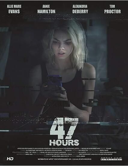 2019驚悚電影 絕命47小時/47 Hours 亞歷山德裏婭·德伯裏 高清盒裝DVD 2019驚悚電影 絕命47小時/47 Hours 亞歷山德裏婭·德伯裏 高清盒裝DVD