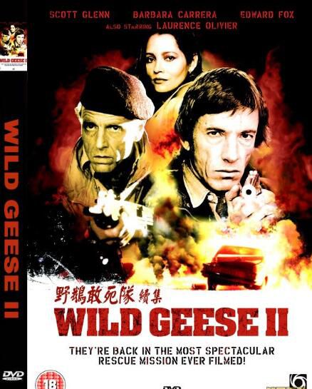 電影 野雁突擊隊/野鵝敢死隊續集 國語 修復版 英國 DVD 電影 野雁突擊隊/野鵝敢死隊續集 國語 修復版 英國 DVD