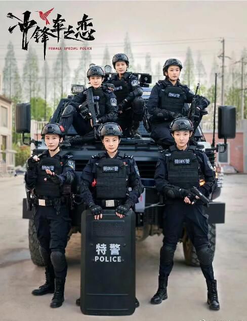 2025大陸劇《女巡特警之蜂鳥突擊隊/衝鋒車之戀》程愫/蔣璐霞 國語中字 盒裝4碟