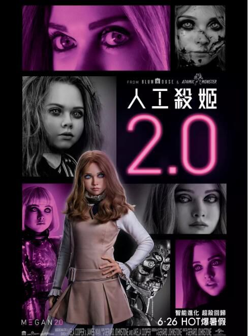 2025歐美電影 梅根2.0/窒友梅根2.0/人工殺姬2.0/M3GAN 2.0 艾莉森·威廉姆斯 英語中字 盒裝1碟