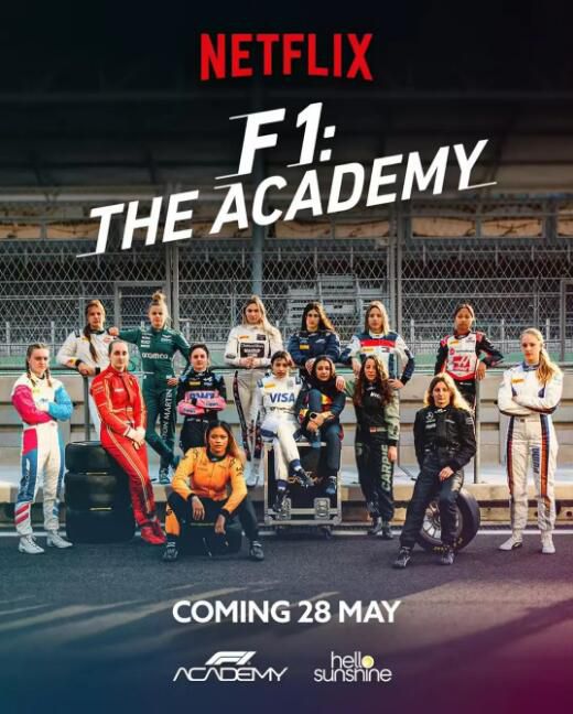 2025美劇 F1車手學院：全女性車手賽事/F1學院賽 英語中字 盒裝2碟