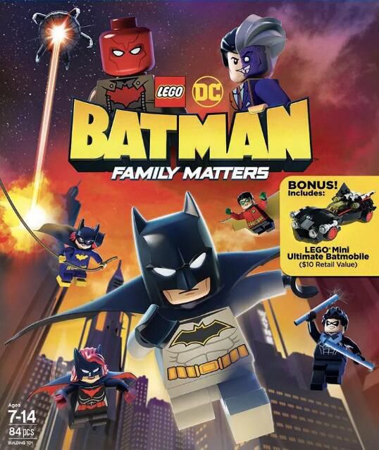 2019高分日本電影 樂高DC蝙蝠俠：家族事務 LEGO DC Batman: Family Matters 英語中字 盒裝1碟